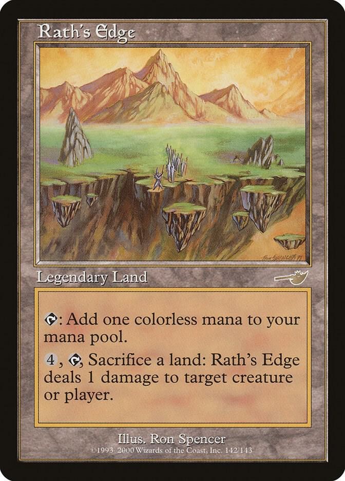 Rath's Edge (LP-NM) Rare from Nemesis #142 MTG