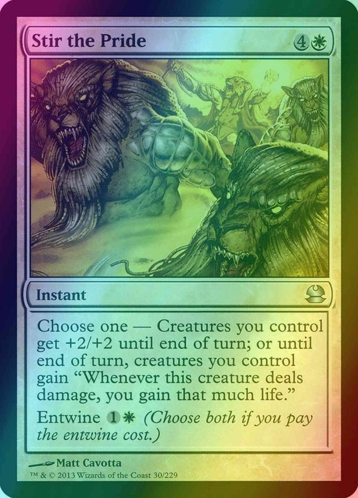 Stir the Pride FOIL (Lp-NM) ~ Modern Masters #30 MTG