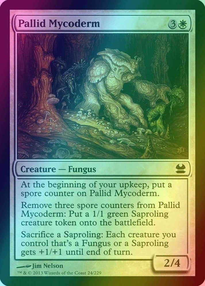 Pallid Mycoderm FOIL (Lp-NM) ~ Modern Masters #24 MTG