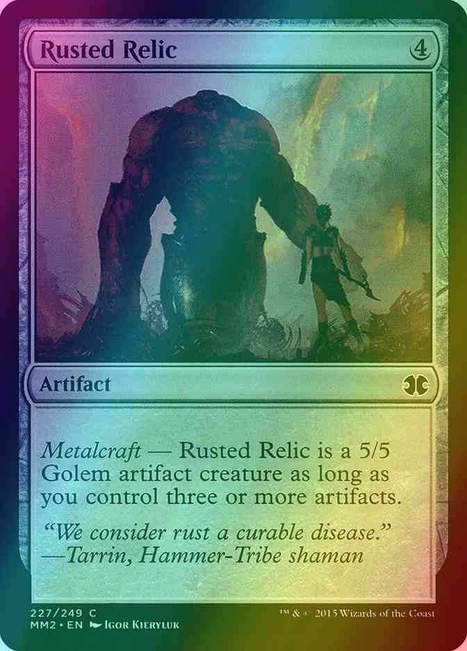 Rusted Relic FOIL (Lp-NM) ~ Modern Masters 2015 #227 MTG