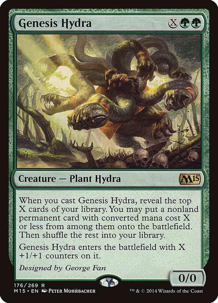 Genesis Hydra (LP-NM) ~ Rare from Magic Core Set 2015 #176 MTG