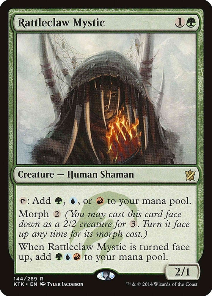 Rattleclaw Mystic (LP-NM) ~ Rare from Khans of Tarkir #144 MTG