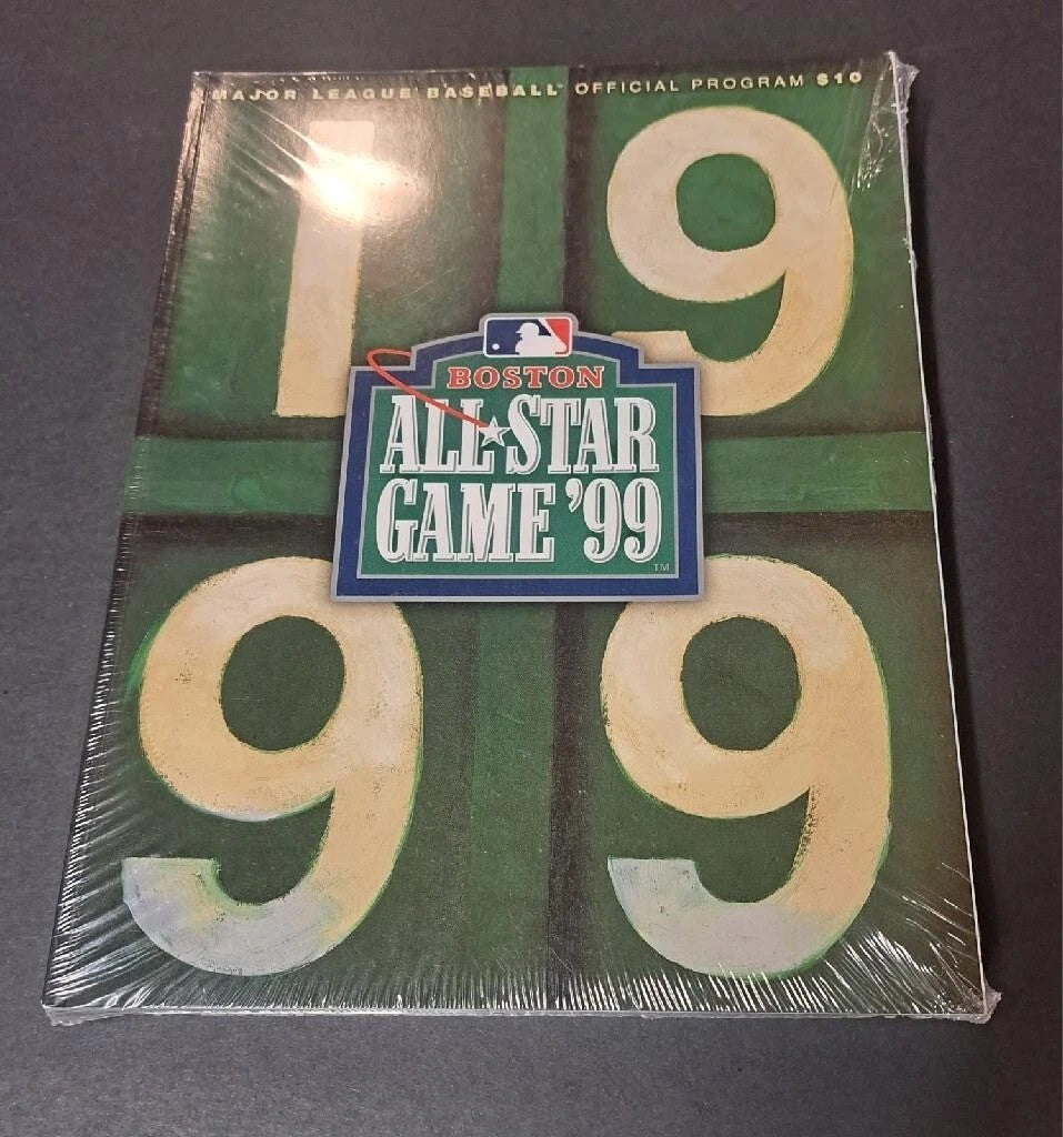 MLB Set: 1998 Colorado & 1999 Boston All Star Game Programs ~ Mint Sealed 🍁⚾