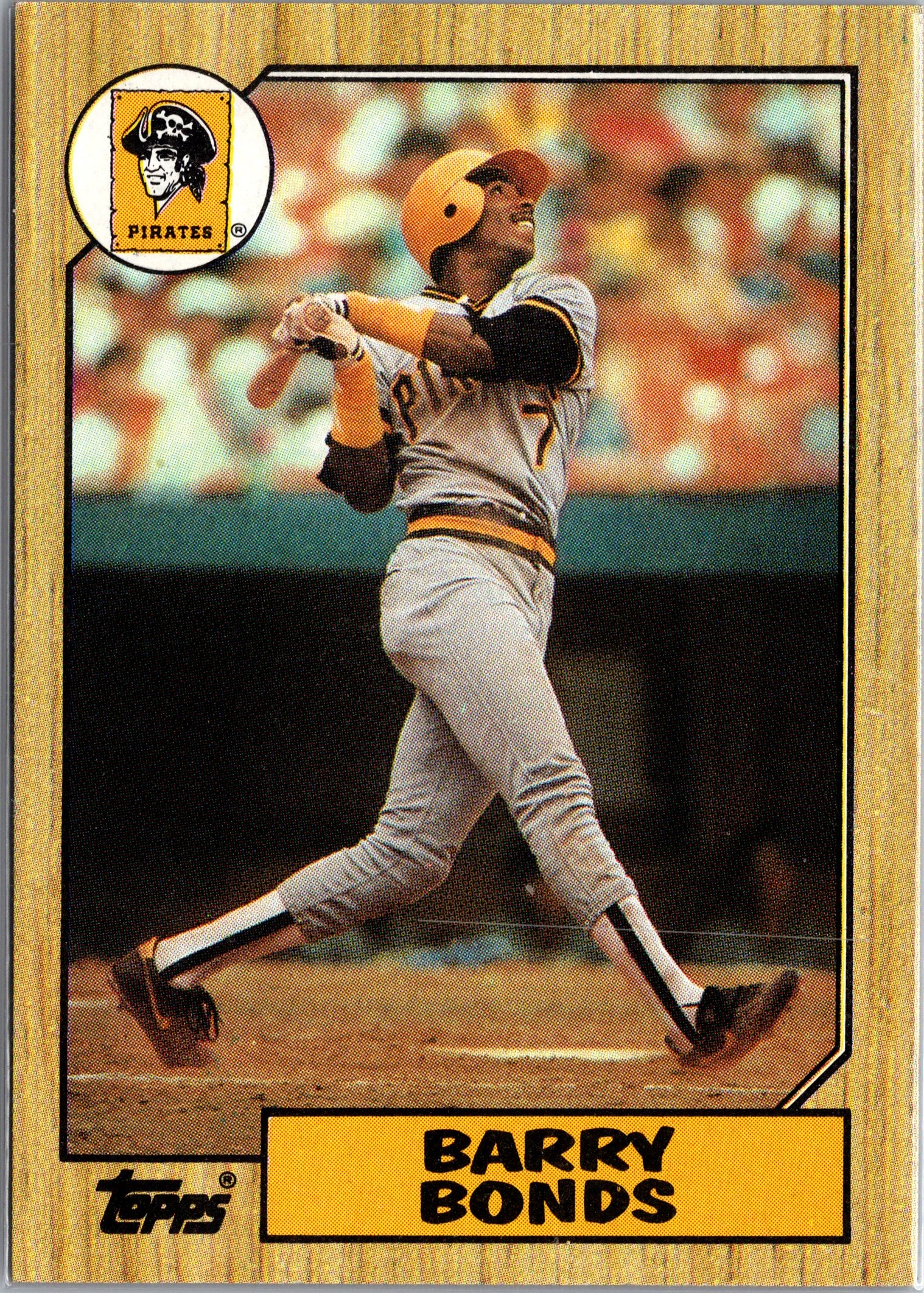 1987 Topps #320 Barry Bonds Rookie