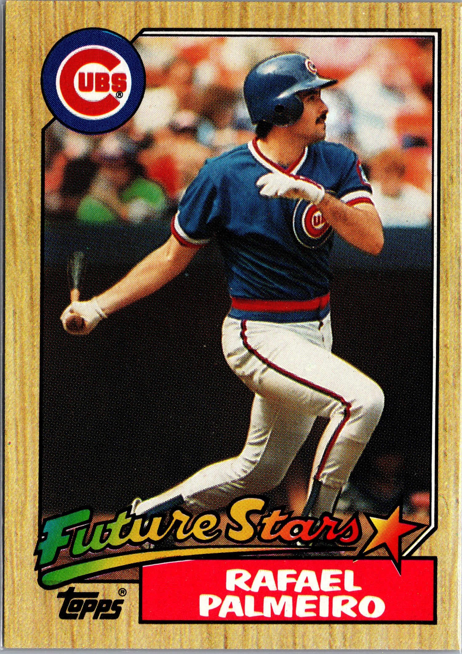 1987 Topps #634 Rafael Palmeiro Rookie