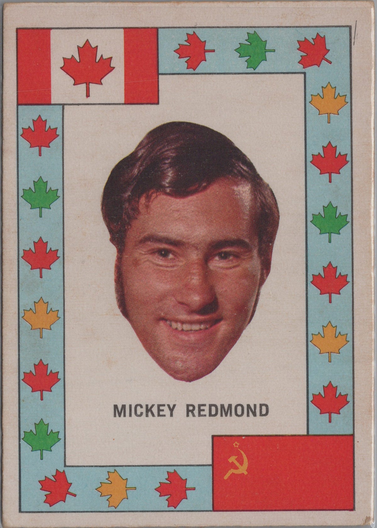 1972-73 O-Pee-Chee Mickey Redmond (EX+) TeamCanada