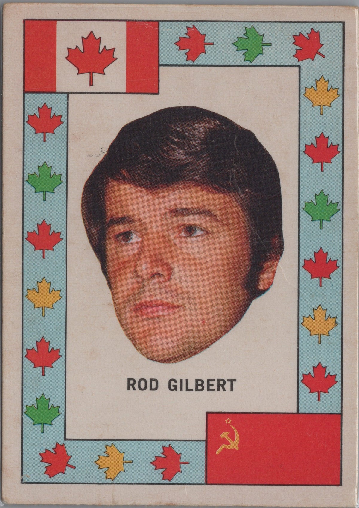 1972-73 O-Pee-Chee Rod Gilbert (EX+) Team Canada
