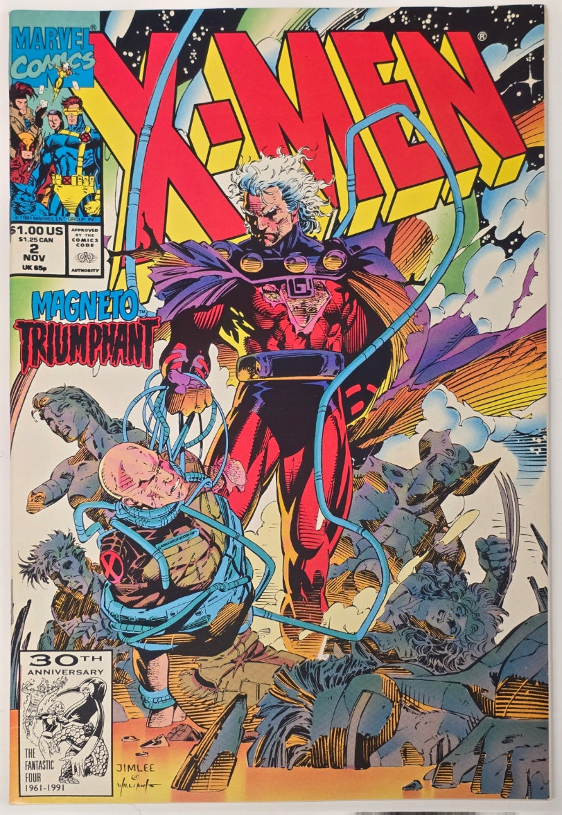 X-Men #2, Direct Edition, Marvel, 1991, NM