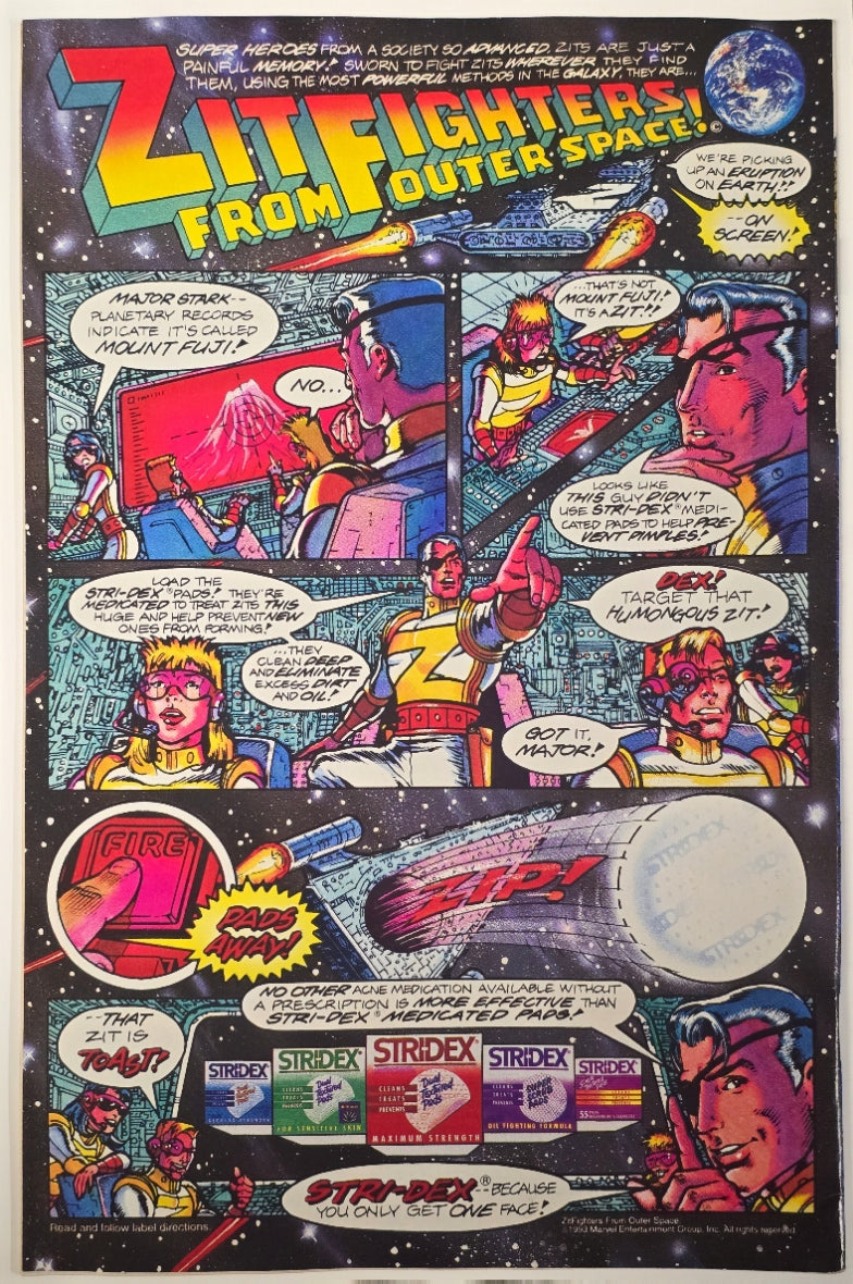 X-Men #20 - "Digging in the Dirt", Direct Edition, Marvel, 1993, NM