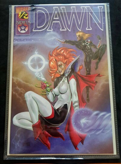 DAWN Wizard #1/2 1996 (NM 9.0+) Limited Edition with COA; Sirius Comics Exclusive Edition