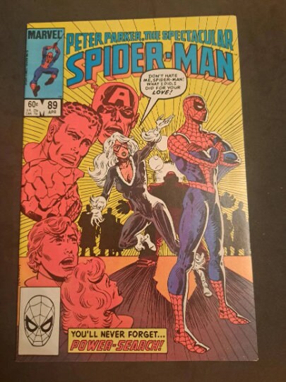 Peter Parker The SPECTACULAR SPiDERMAN #89 1984 (VF- NM 9.0); Newsstand Edition