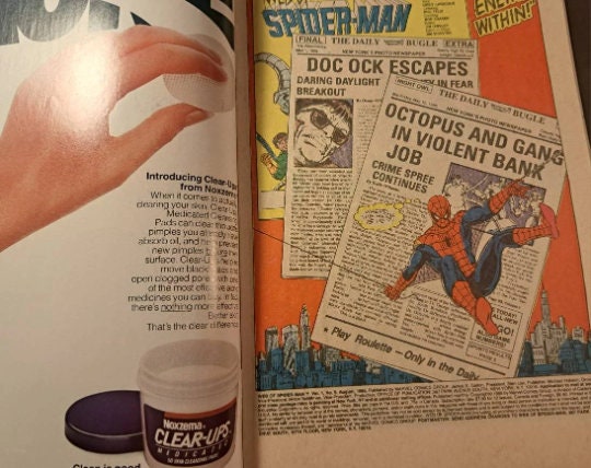 WEB Of SPiDERMAN #5 from 1985; (VF-NM 9.0 - 2mm Color change top) Direct Edition; John Byrne Art; Doctor Octopus