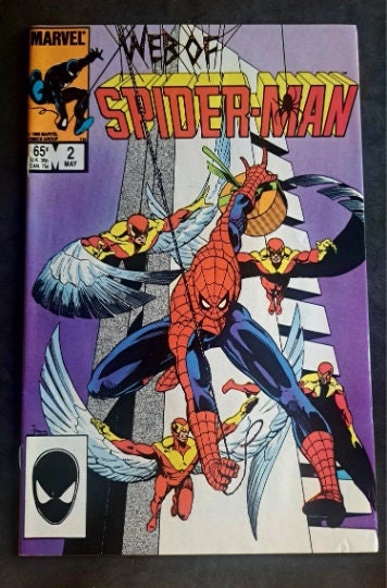 WEB Of SPiDERMAN #2 from 1985; (VF-NM 9.0)  Direct Edition