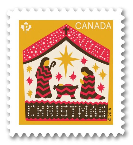 2018 Canada Post CHRISTMAS - Away In The Manger - Official First Day Cover (OFDC); Very Hard Cover to Find