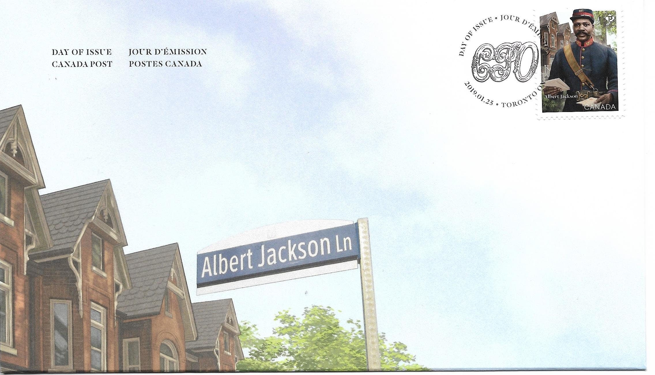 2019 Canada Post Albert Jackson - Official First Day Cover (OFDC); Sold out at Canada Post instantly; SCARCE Cover