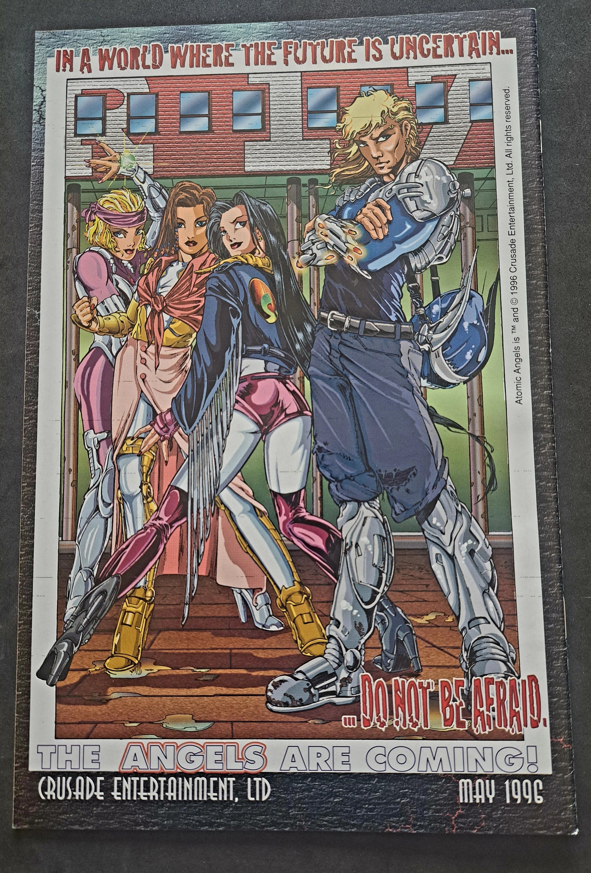 TOMOE #2; Crusade Comics 1996; High Grade (VF-NrMt 9.2)