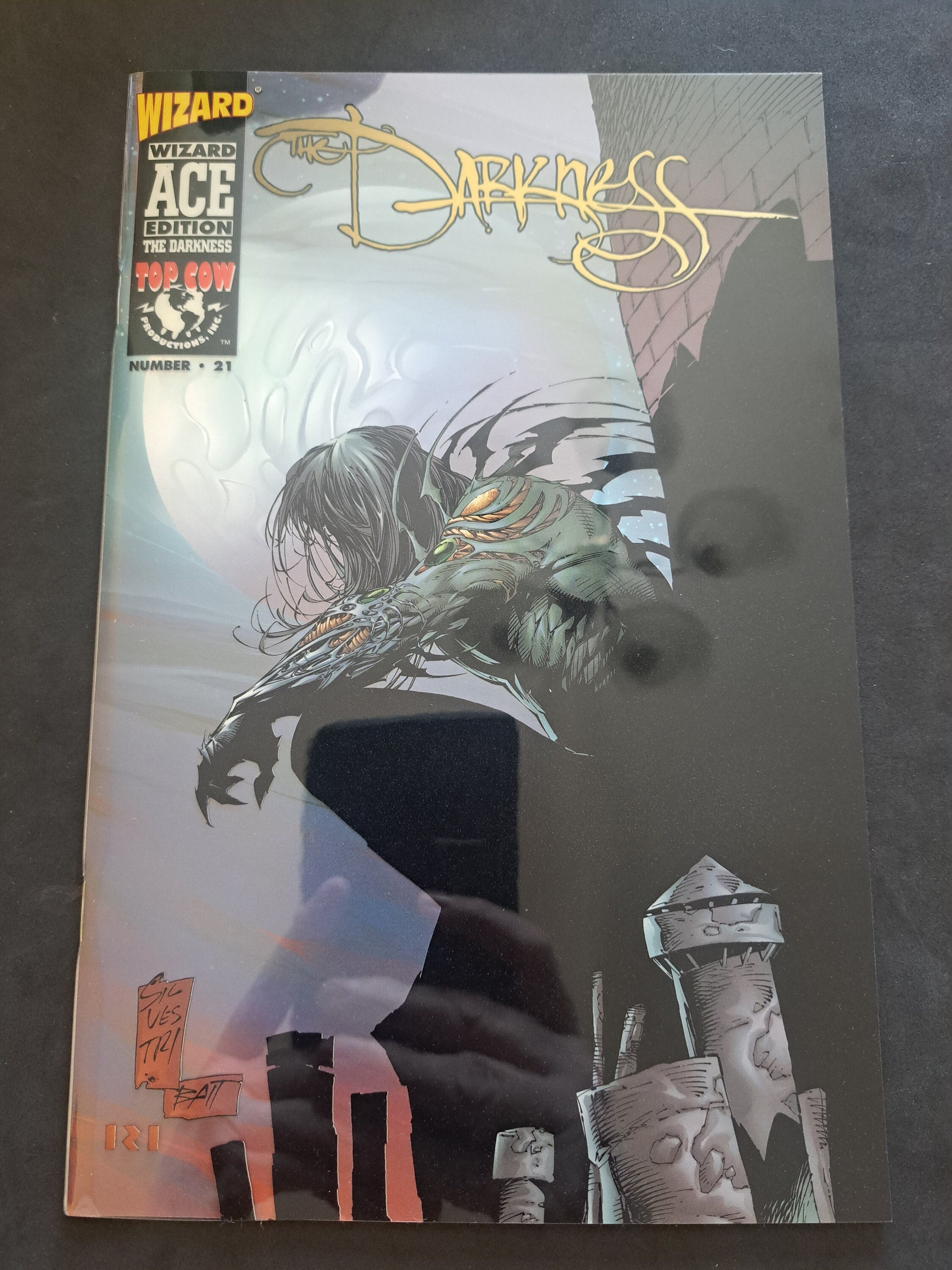 DARKNESS Wizard ACE edition from 1997; Reprints Darkness #1; High Grade (NM 9.2)