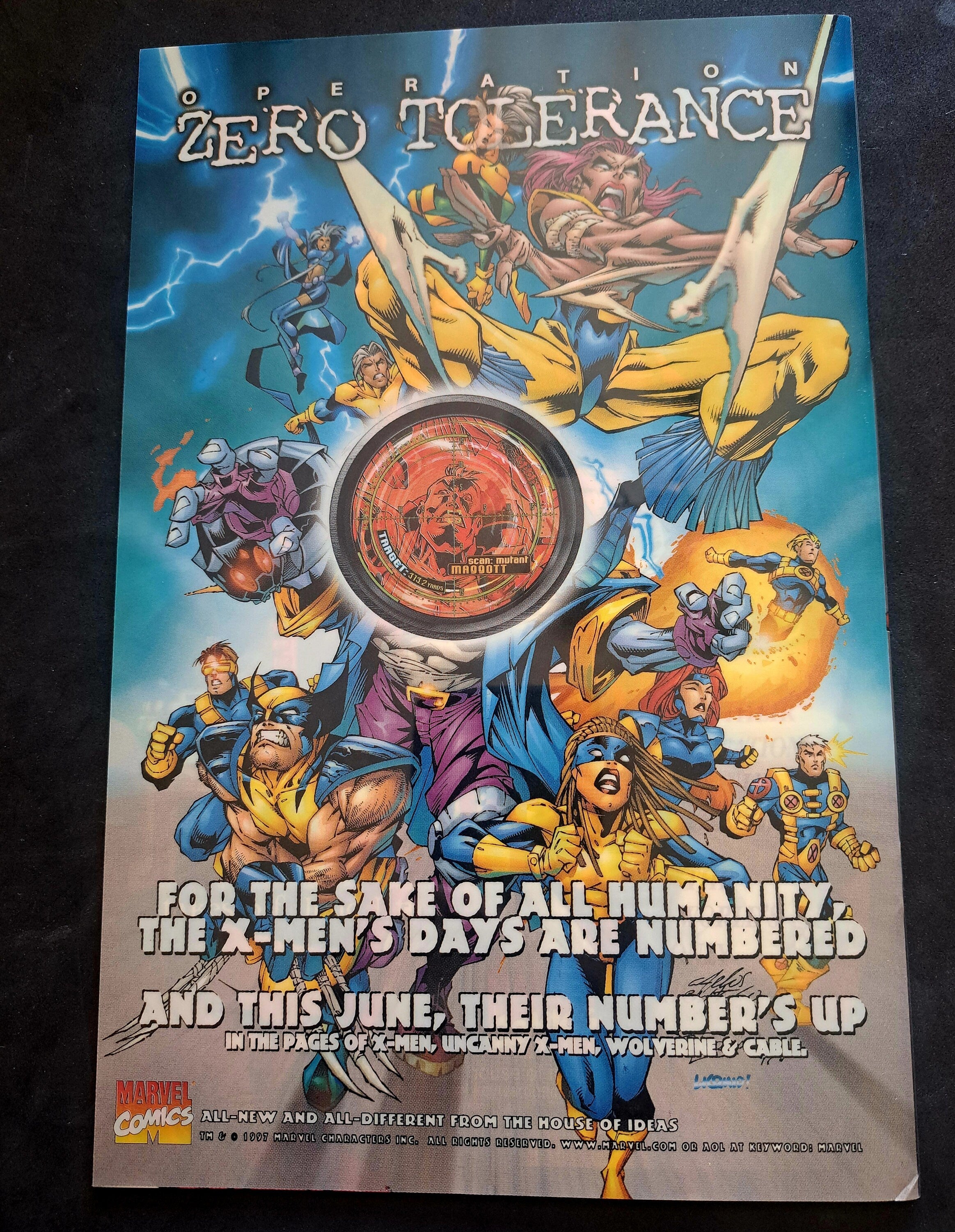 MARVEL COMICS Wizard AcE edition from 1997; Marvel Comics #1; High Grade (NM 9.2)