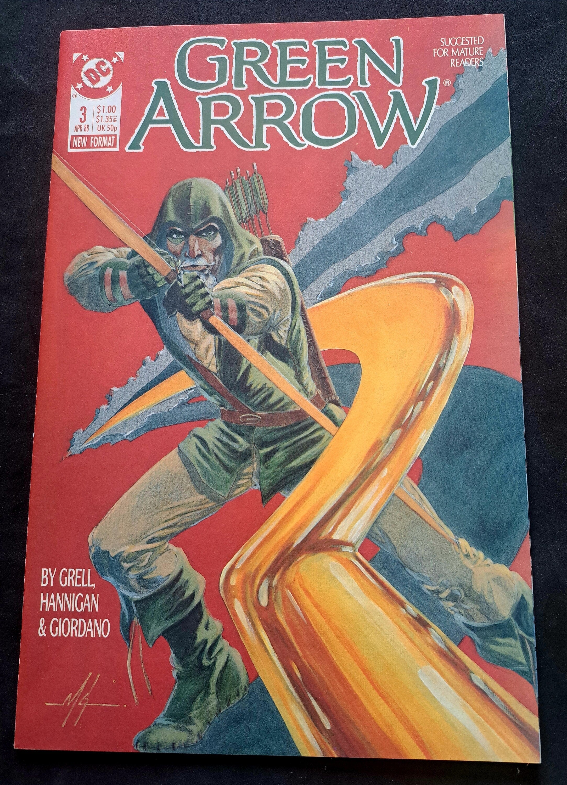 GREEN ARROW #3; Champions Part 1; 1987; DC Comics; High Grade (Vf-Nm 9.0)