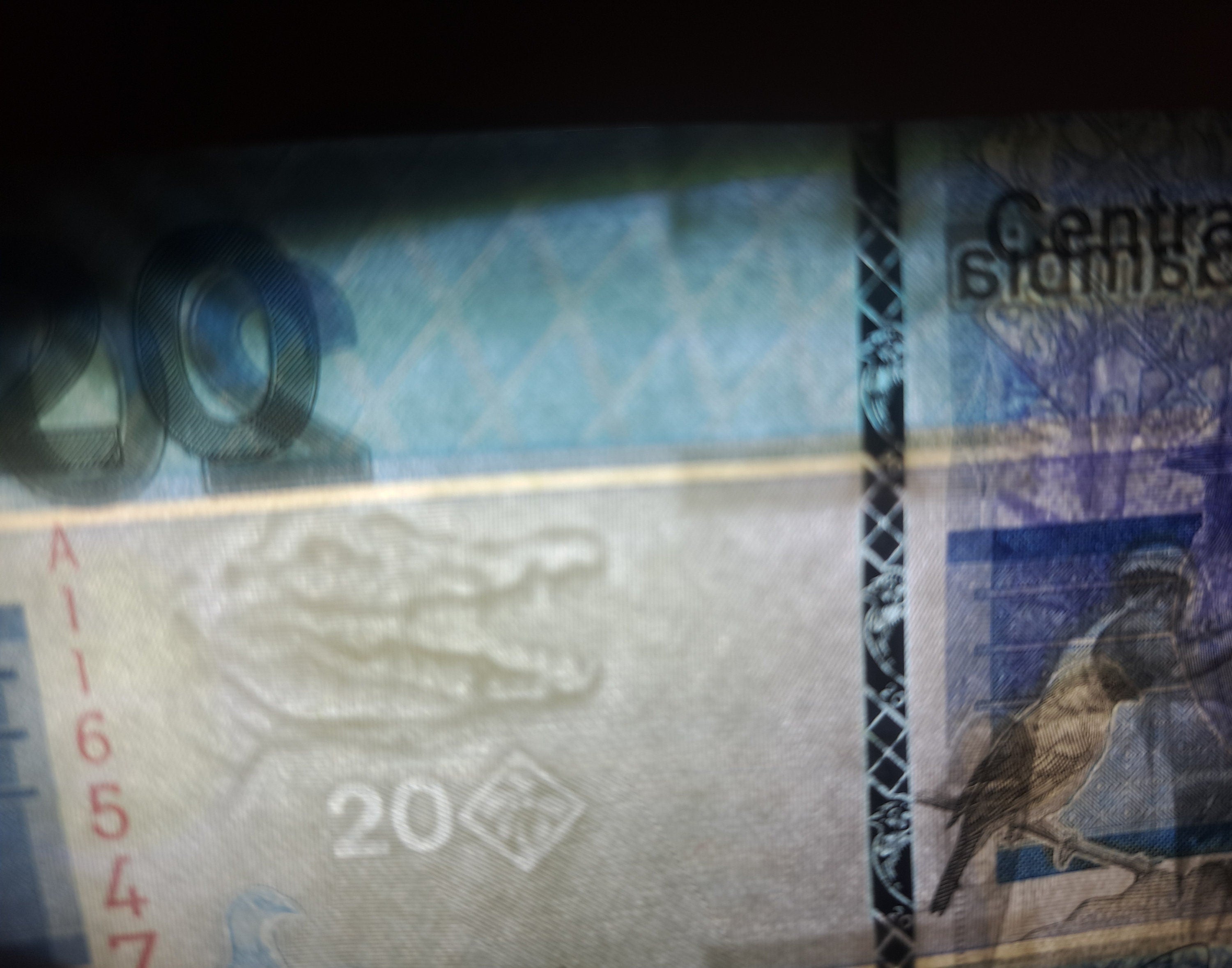 GAMBIA 20 Dalasis; B-237a; 2019, UNCIRCULATED; Featuring Bush Fowl birds
