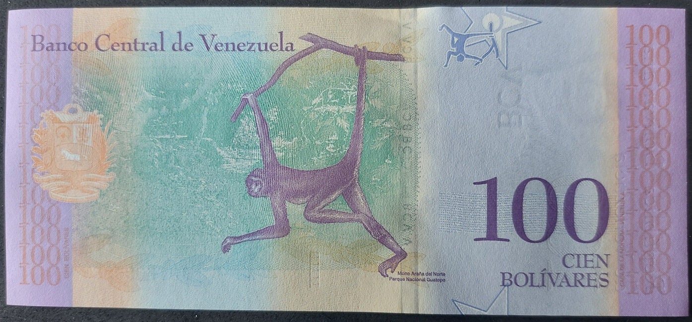 VENEZUELA Animal Set, 8 Collector Notes, 2 to 500 Bolivares Soberano; Bilateral design ~ Animal Set