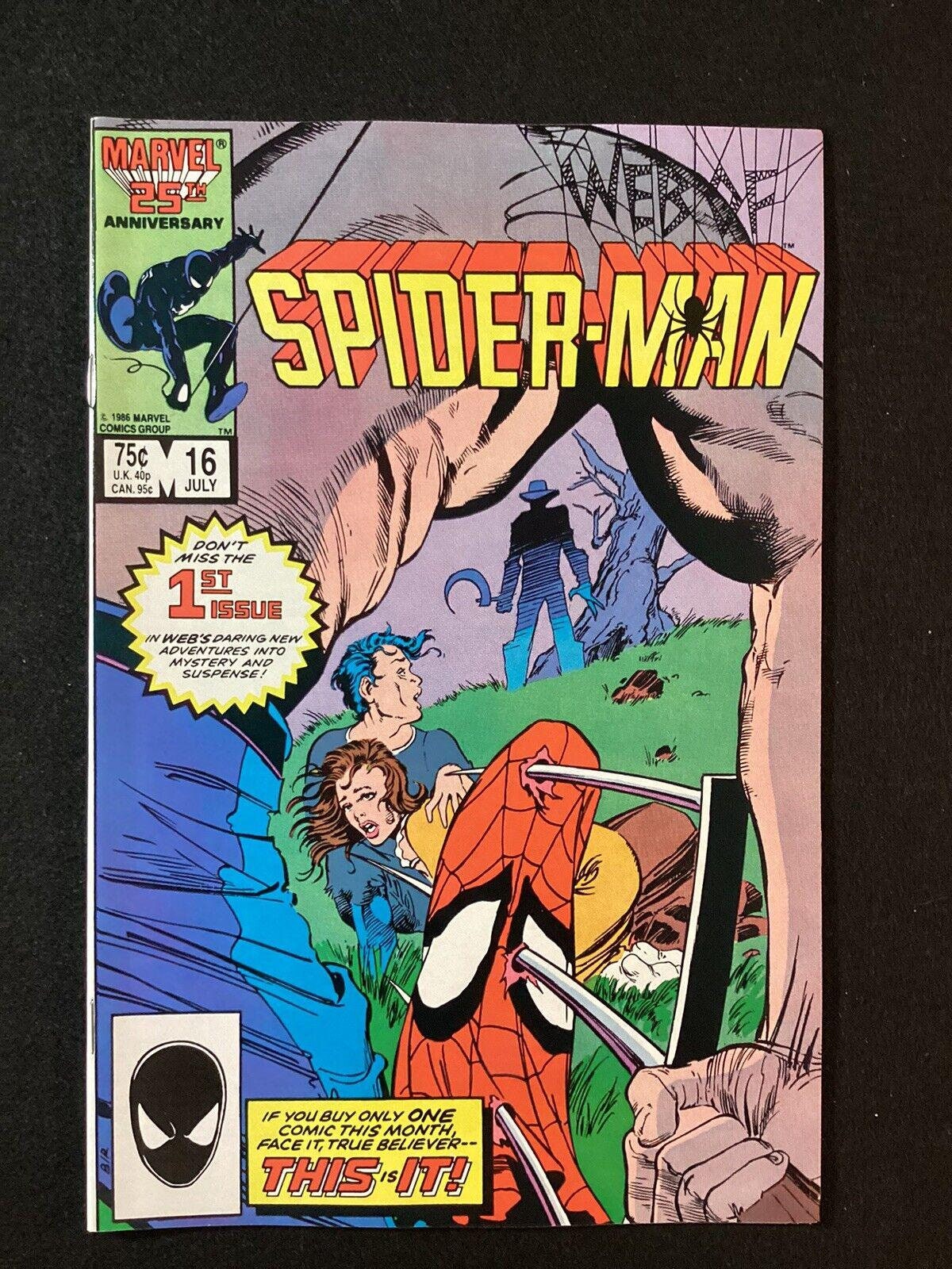 WEB Of SPiDERMAN #16 from 1986; (VF-NM 9.0) Direct Edition