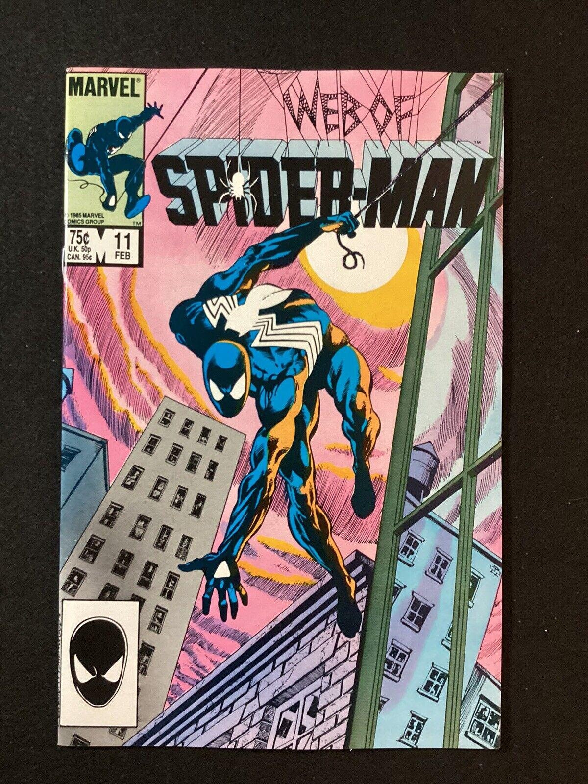 WEB Of SPiDERMAN #11  from 1986; (VF-NM 9.0) Newstand Edition