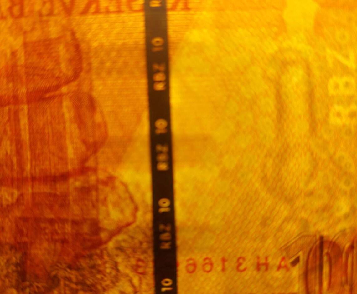 ZIMBABWE 10 Dollars; B-194 from 2020; Chiremba Balancing Rock and Cape Buffaloes