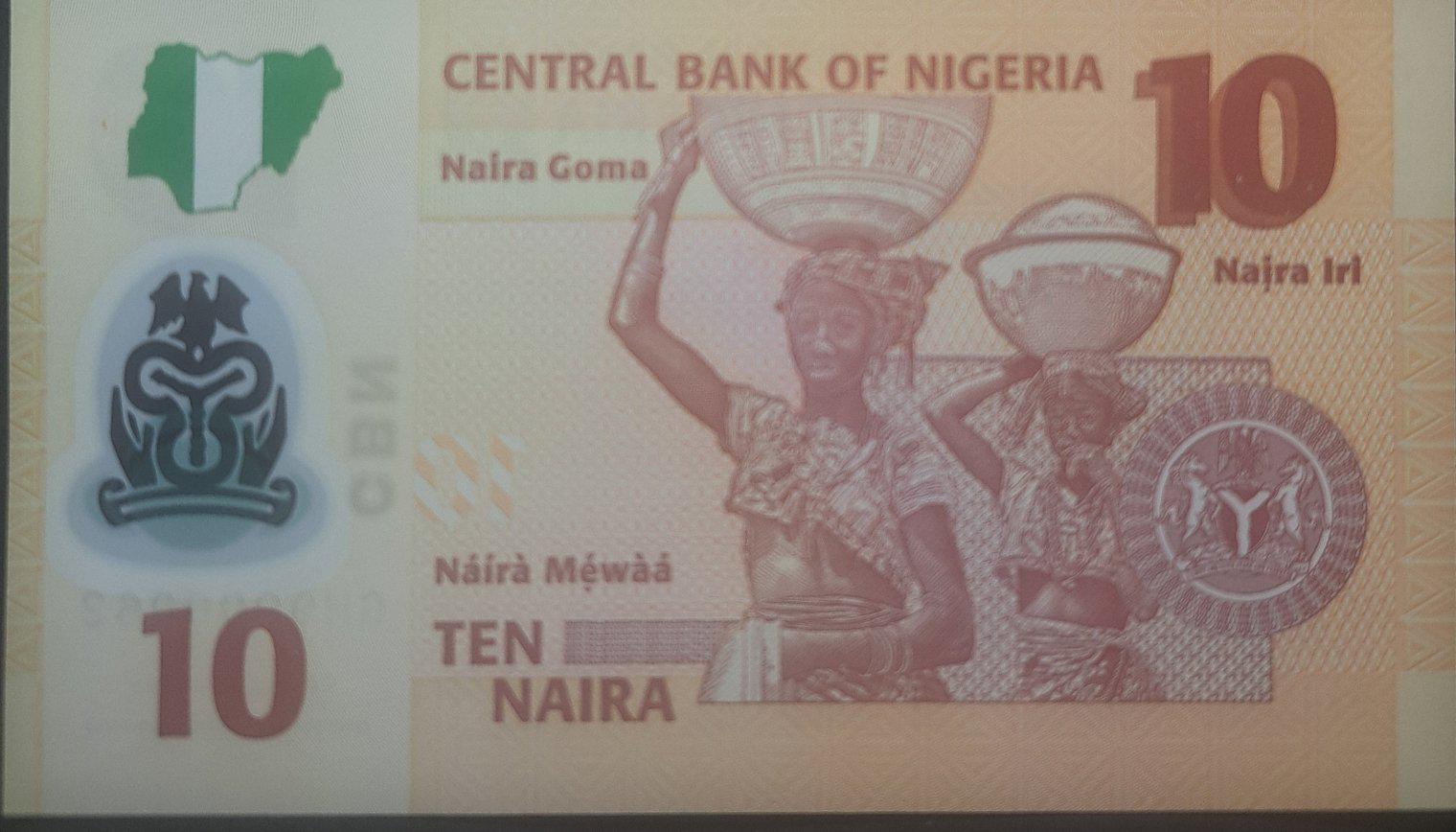 NIGERIA 10 Naira, P-39q, UNCIRCULATED, 2021, features Alvan Ikoku