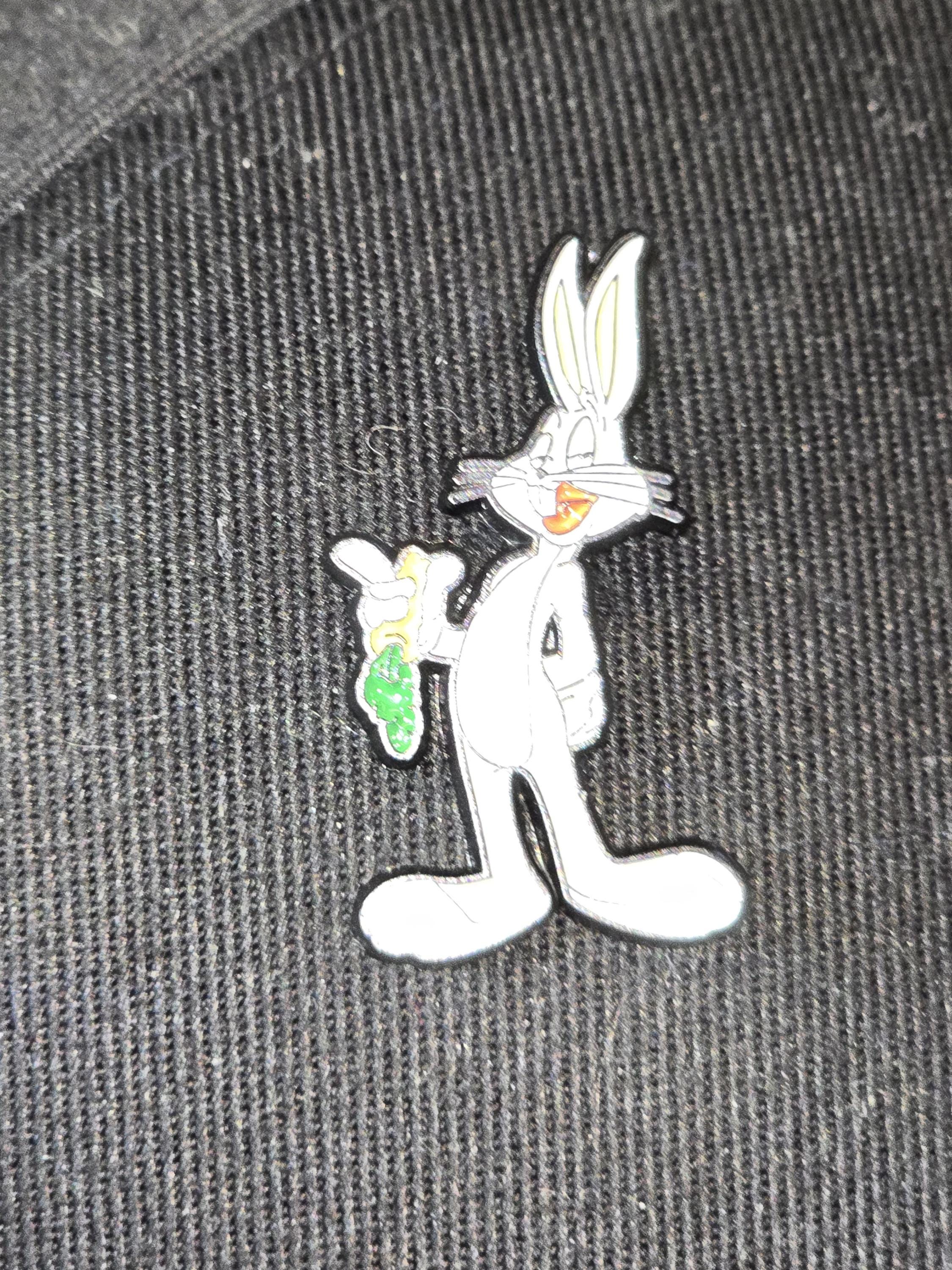 Bugs Bunny with Carrot ENAMEL Pin - Fan Collectible