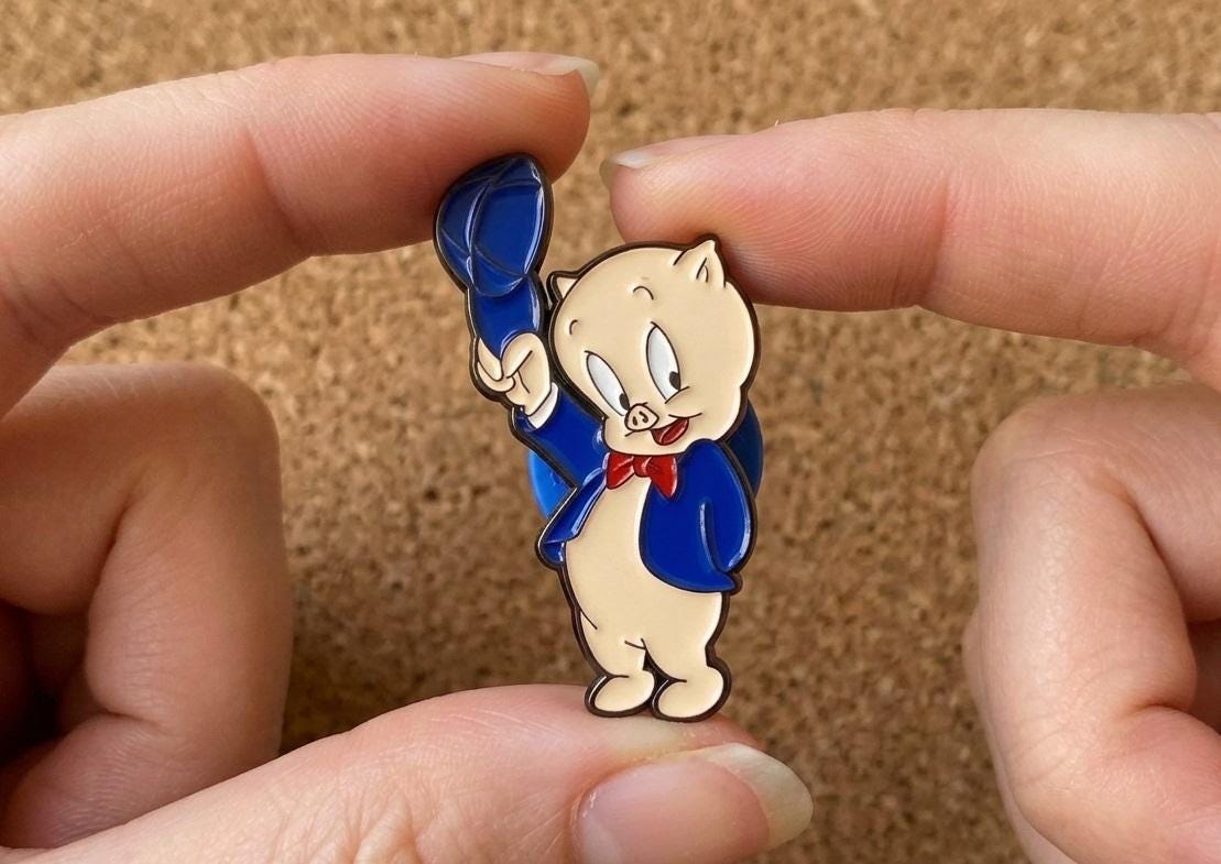 Porky Pig ENAMEL Pin - Fan Collectible