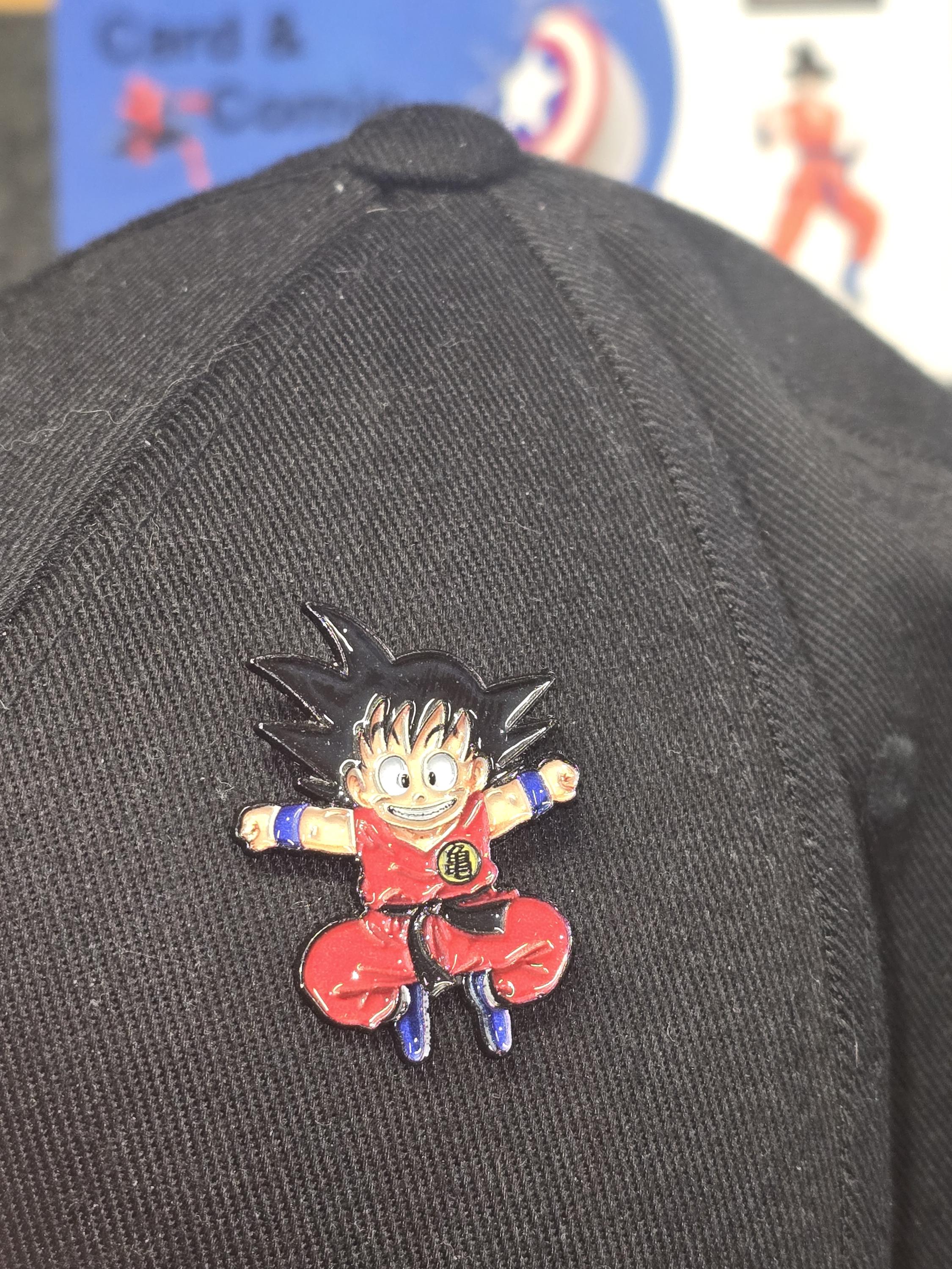 Dragon Ball Z KID GOKU Jumping ENAMEL Pin - Fan Collectible