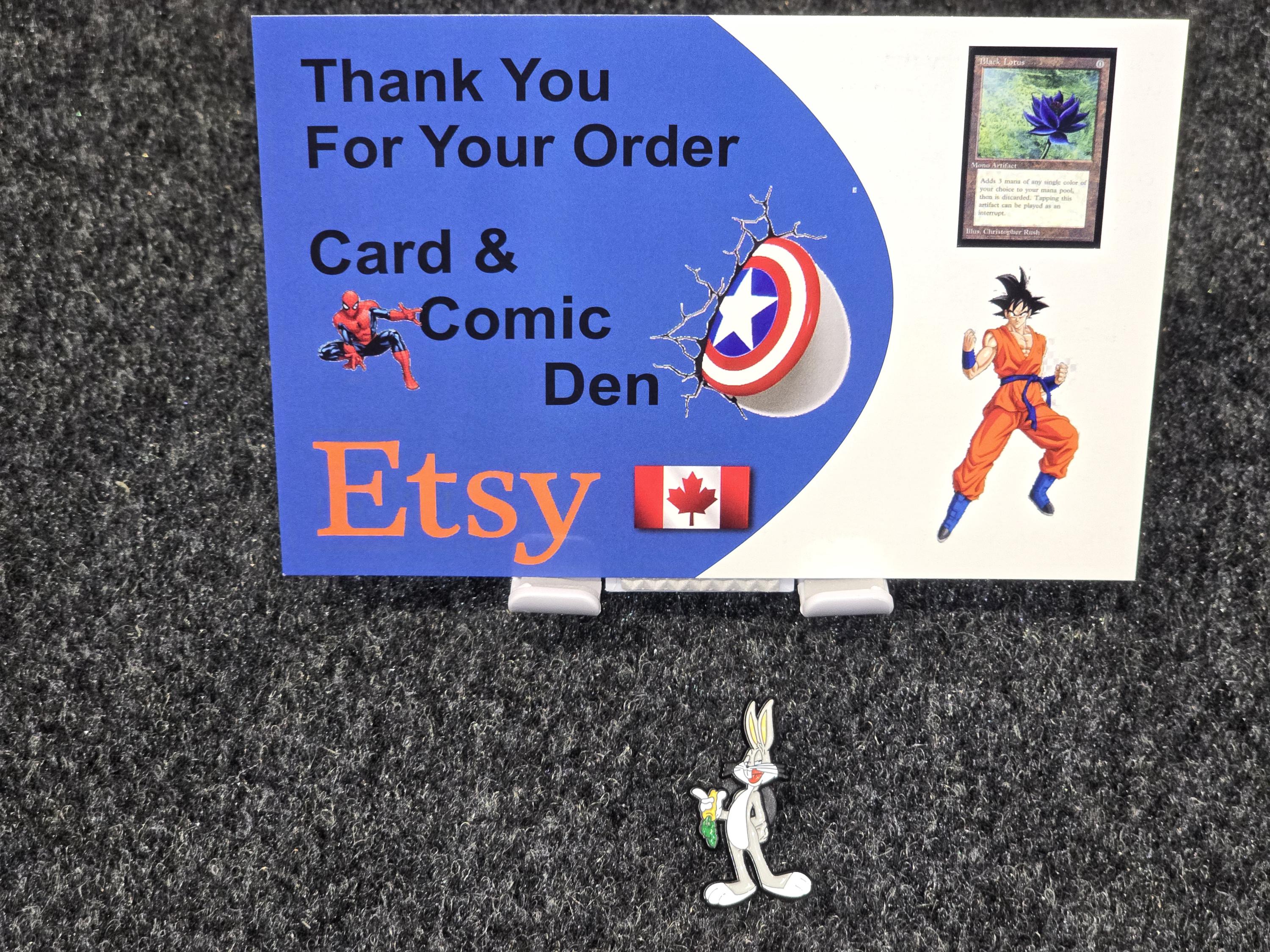 Bugs Bunny with Carrot ENAMEL Pin - Fan Collectible