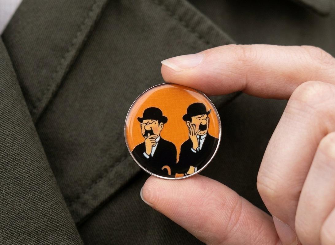 Thomson and Thompson ENAMEL Pin - Fan Collectible
