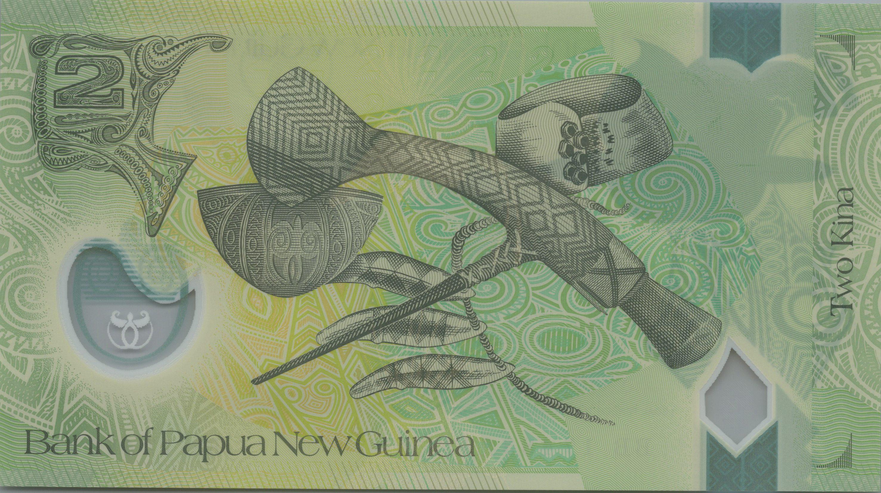 Papua New Guinea, B154a, UNCIRCULATED, 2017; Mount Hagan Axe