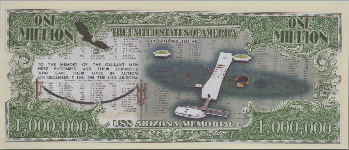 Remember Pearl Harbor, Fantasy Million Note, Liberty Series
