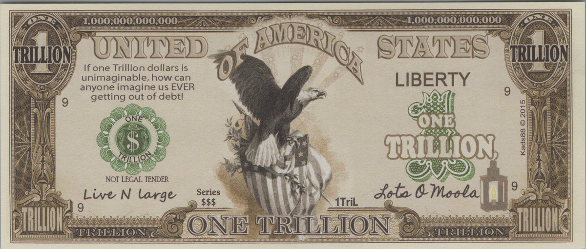 Liberty Trillion, Fantasy Note; features Paul Revere's Midnight Ride