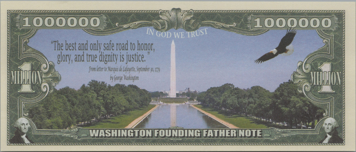 George Washington Founding Fathers Million, Fantasy Note, Liberty Series