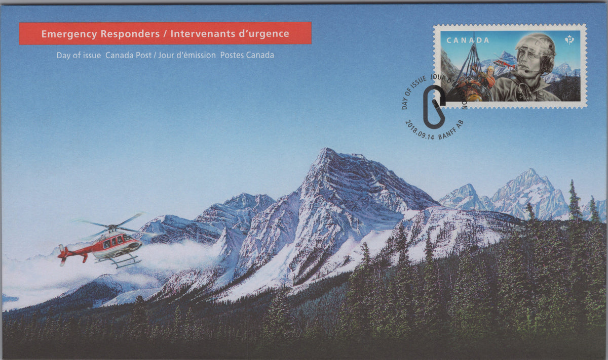 Canada 2018 Canadian Armed Forces First Day Cover, Scott 3124, front