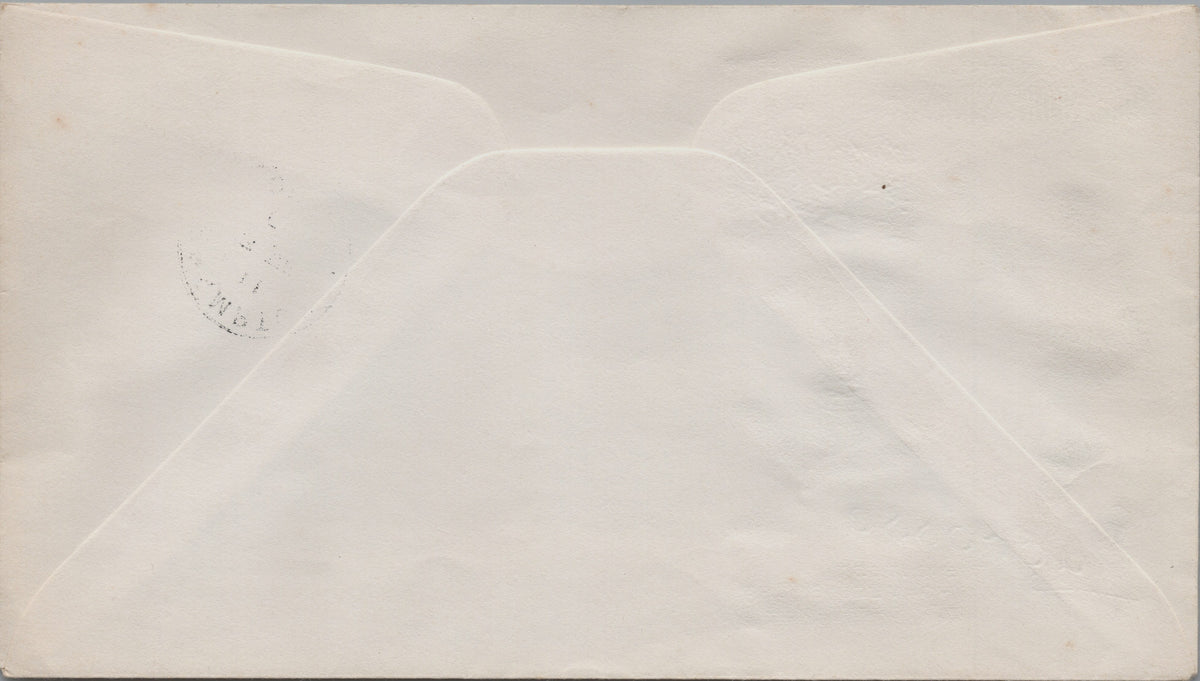 Reverse of Canada 1968 Lacrosse Brampton cover